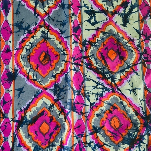 Vera Studio Vera Neumann Multicolor Print Scarf Japan - Picture 3 of 3